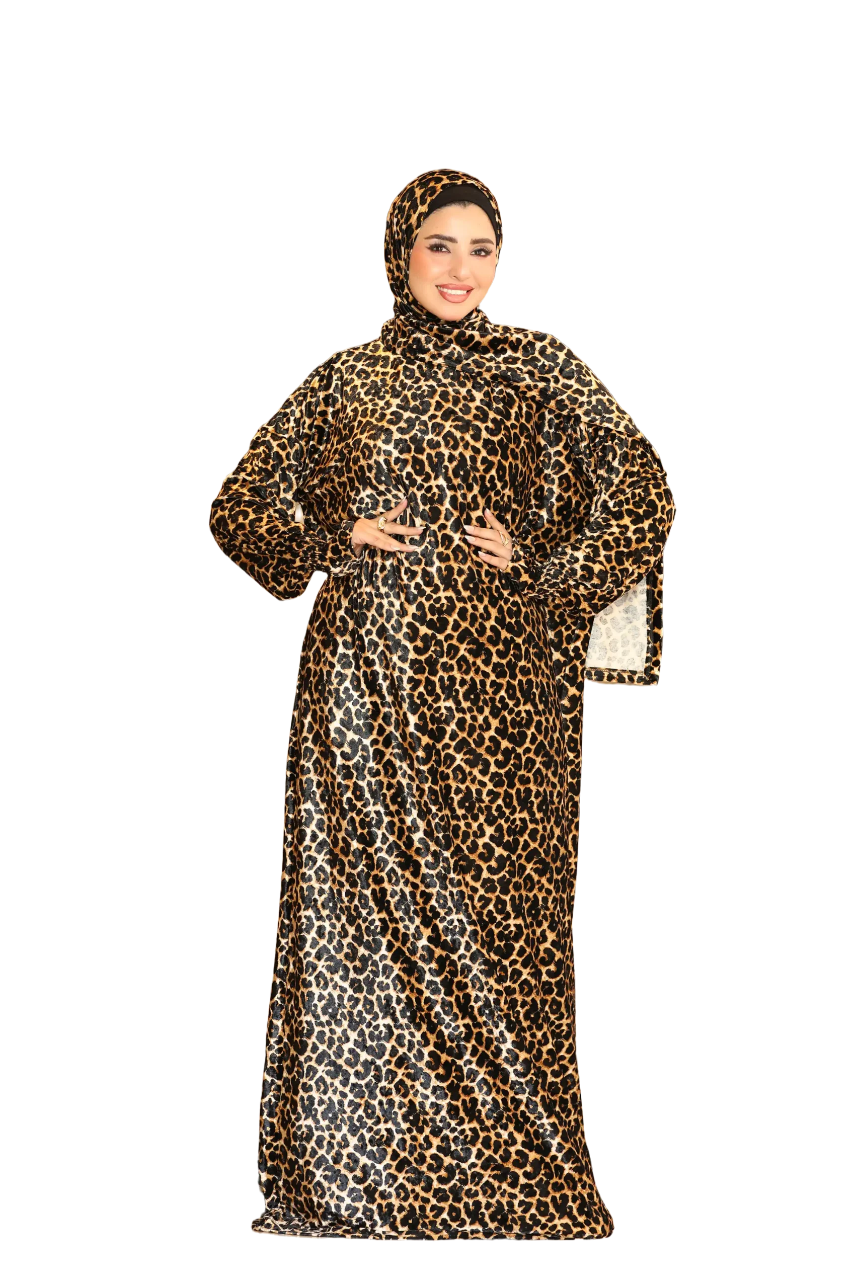 إسدال موديل 399 – بني – صورة 1