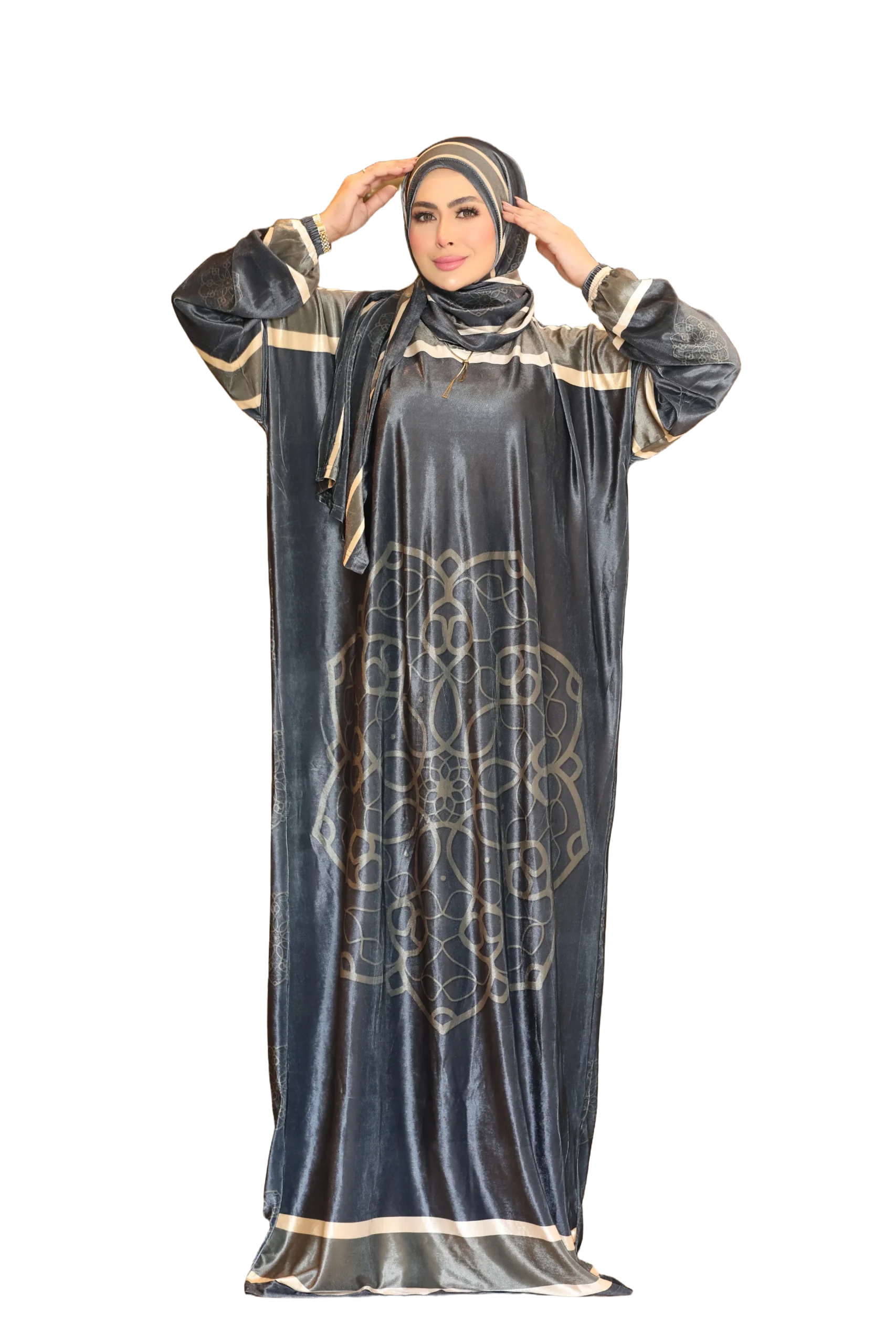 إسدال موديل 416 – كحلي – صورة 1